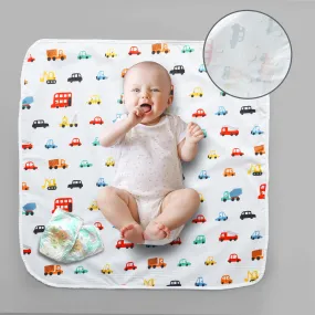 Mini Cars Baby Diaper Changing Sheet