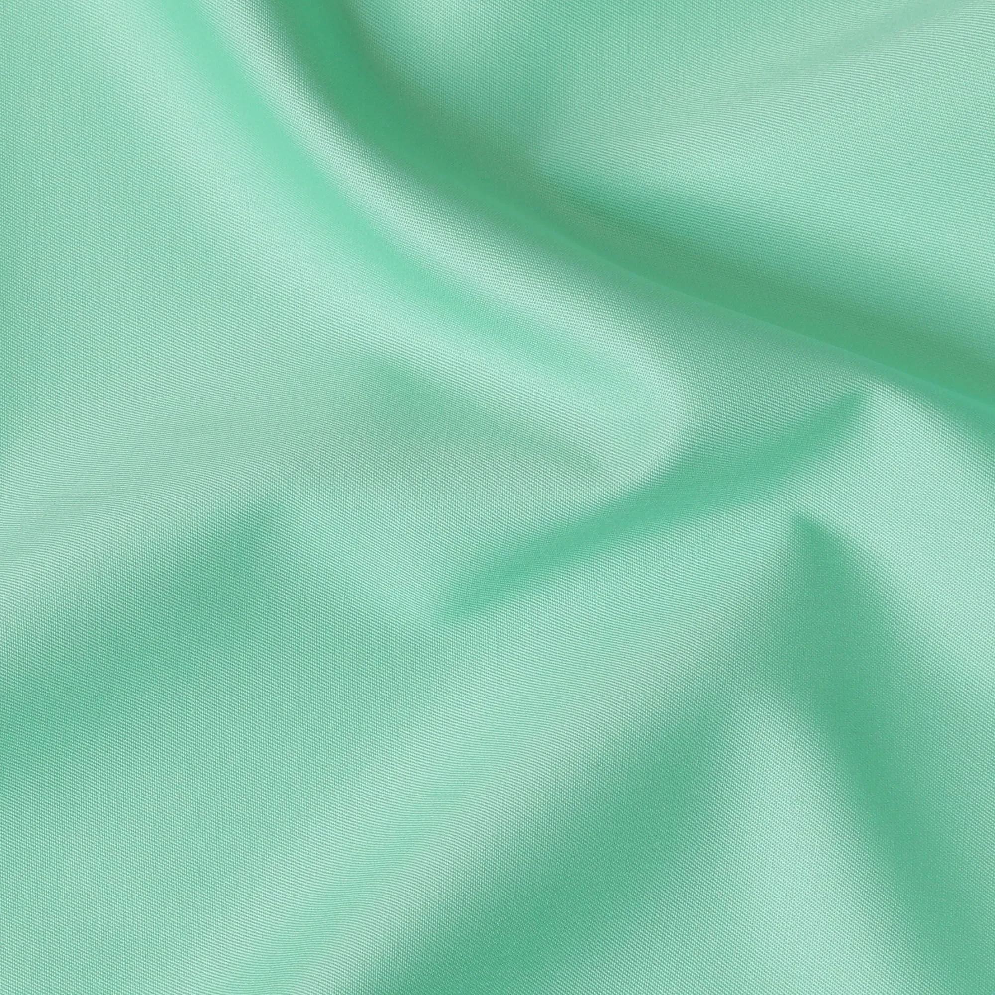 Mint green Plain Premium pure Swiss 100% cotton shirting fabric-D16627