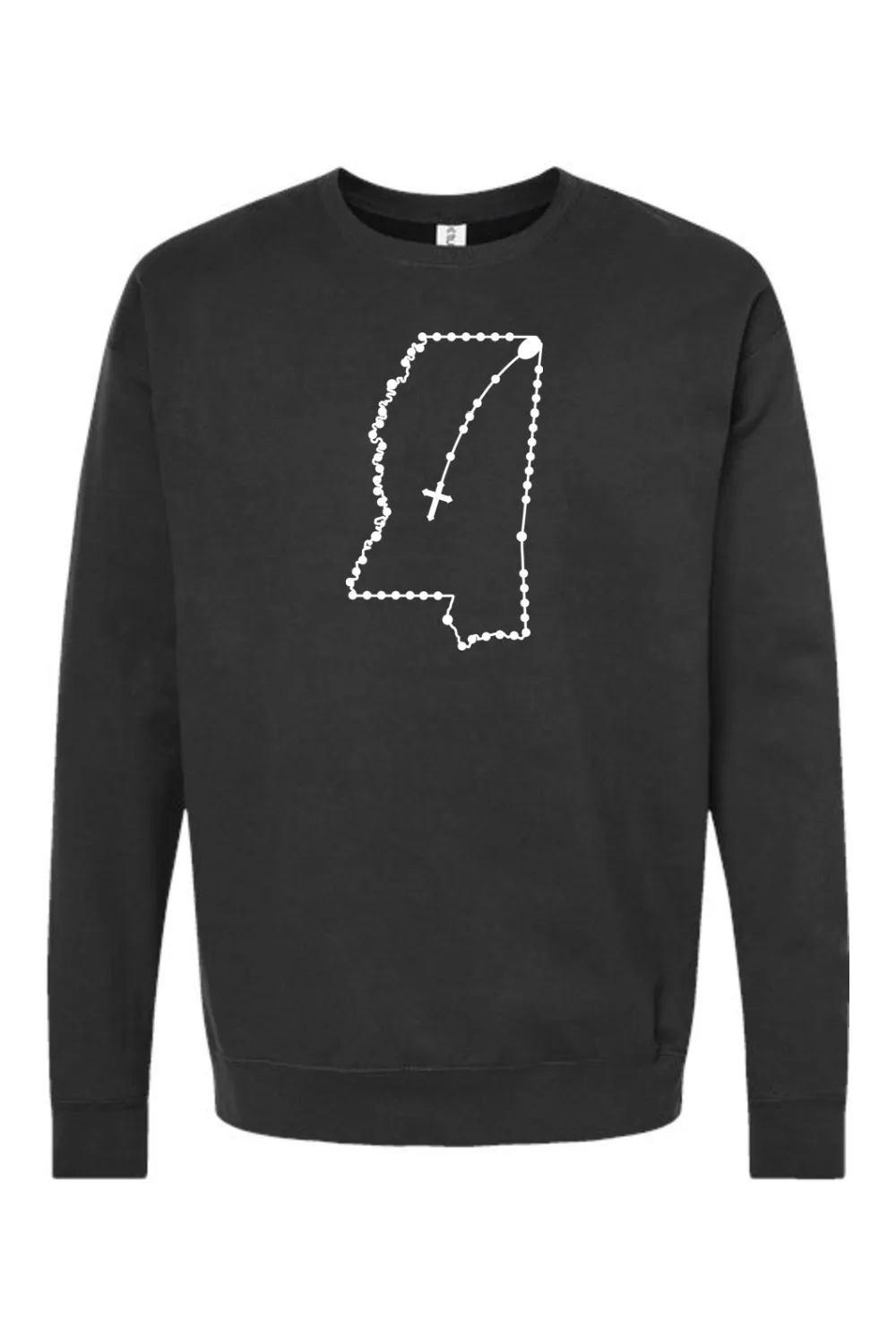 Mississippi Catholic Rosary Crewneck Sweatshirt