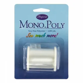 MonoPoly Invisible Polyester Thread .004mm 2200yds