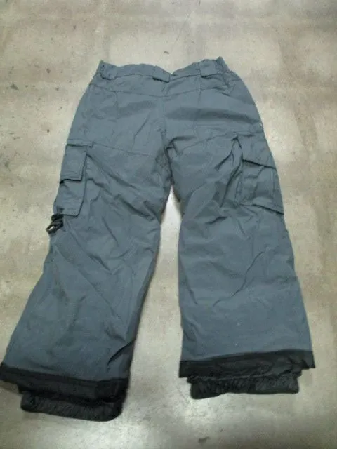 New WFS Sportcaster Cargo Snow Pants Youth Size Small (4/5) - Charcoal