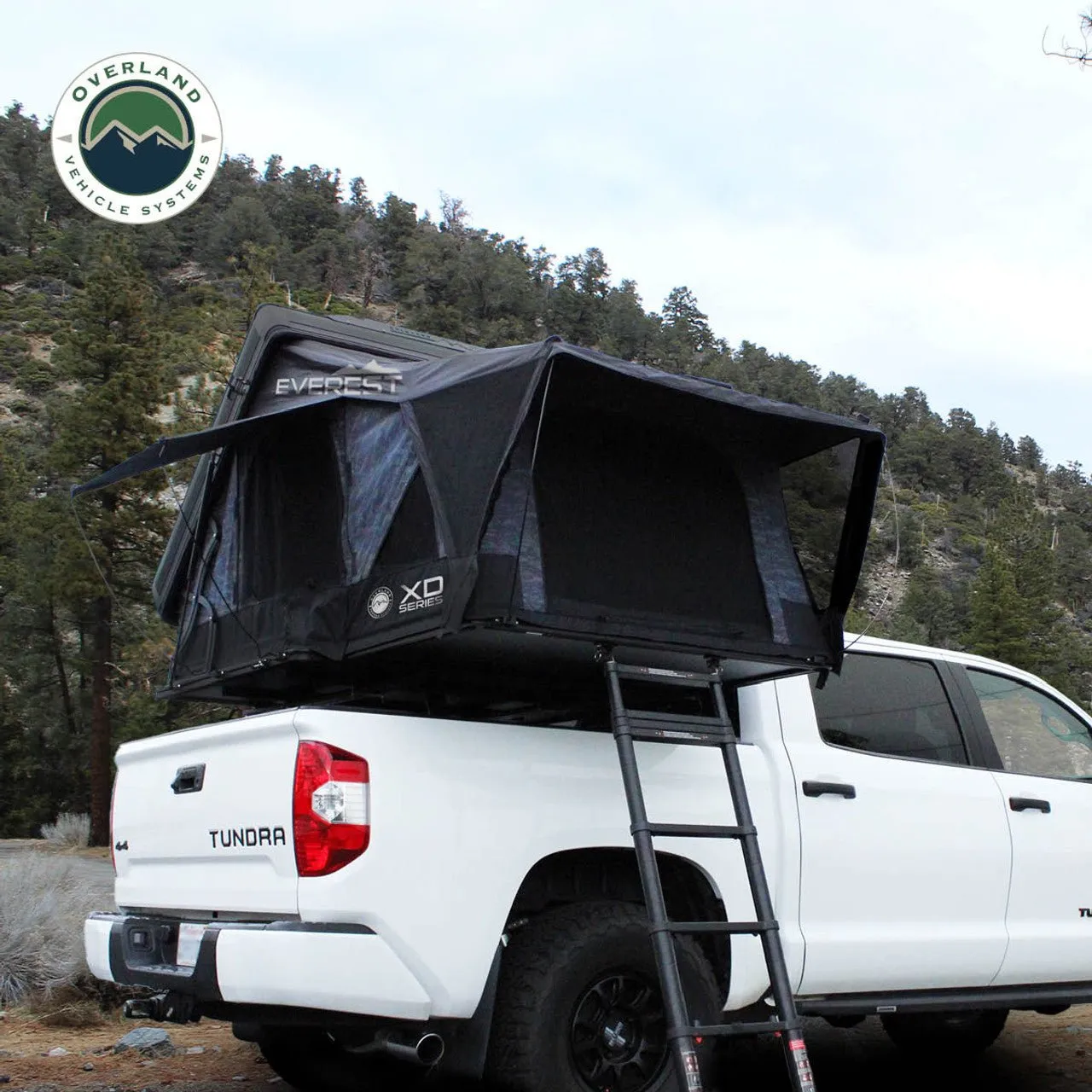 Overland Vehicle Systems 4 Season XD Everest Aluminum Rooftop Tent & Insulation Kit - Recon Recovery