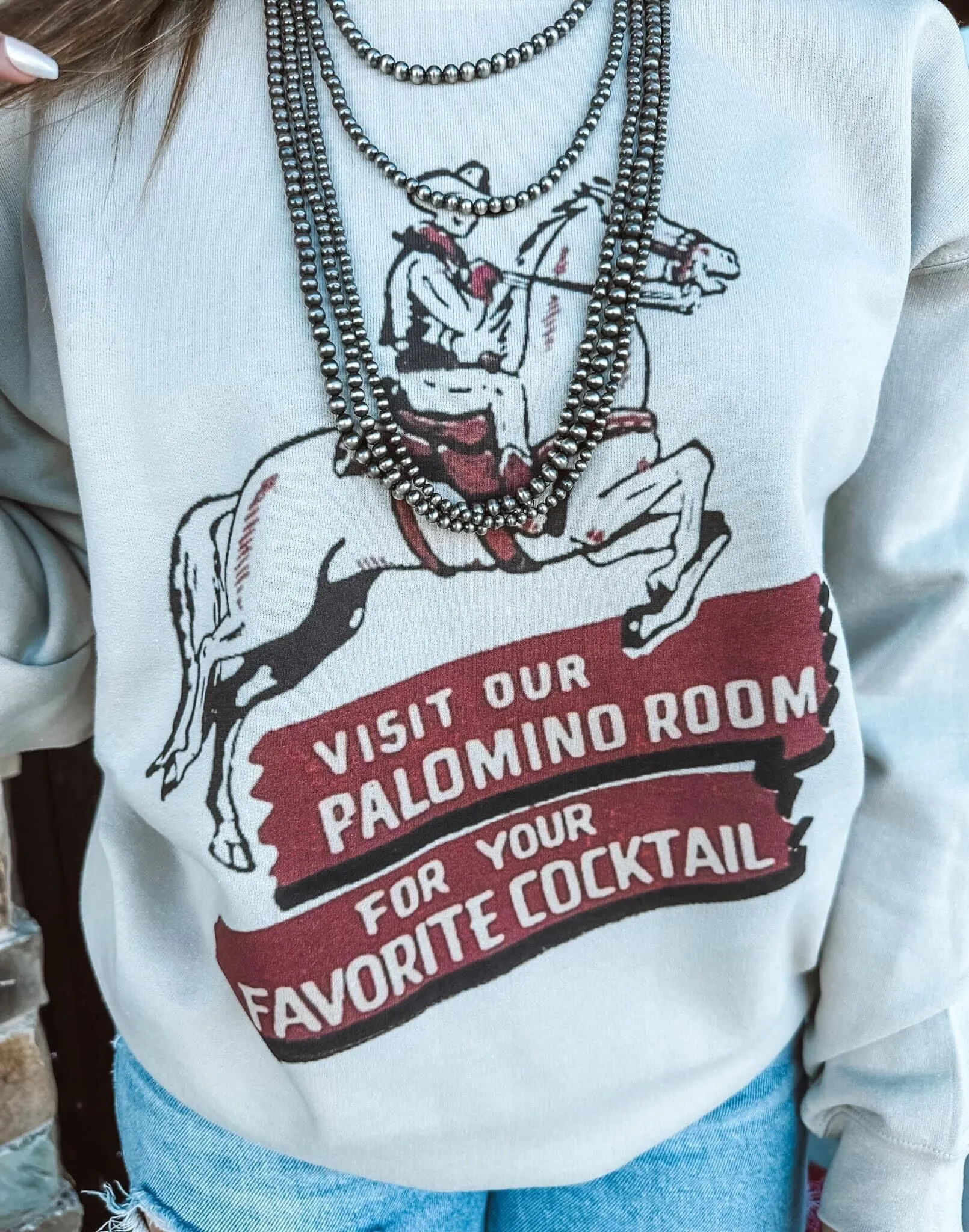 Pal Motel Graphic Sweater