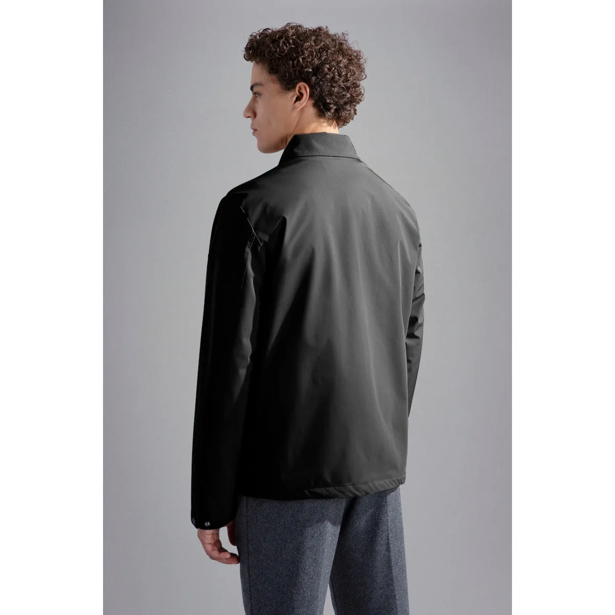 Paul & Shark Typhoon Stretch Shacket 011 Black