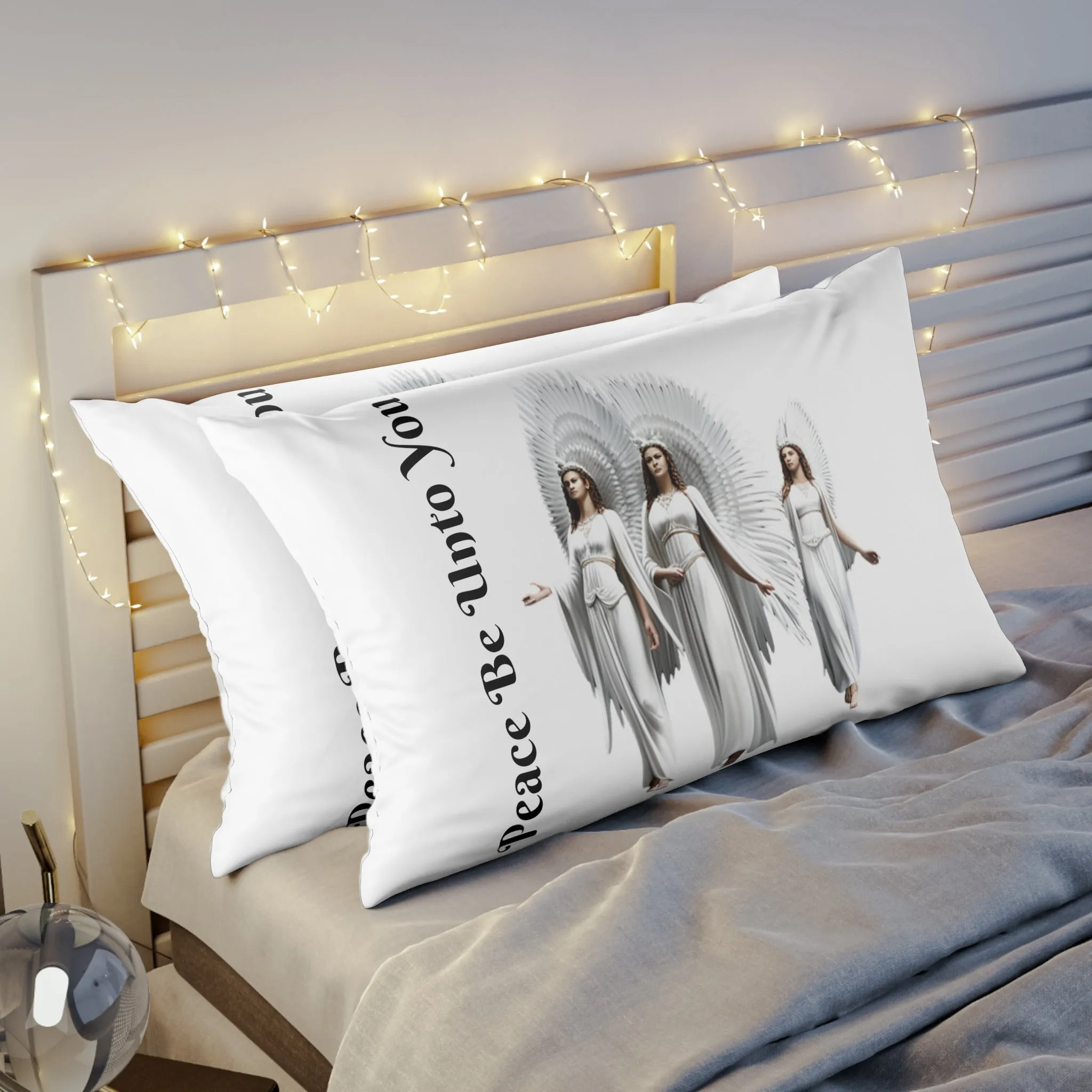 Peace Be Unto You Pillow Sham