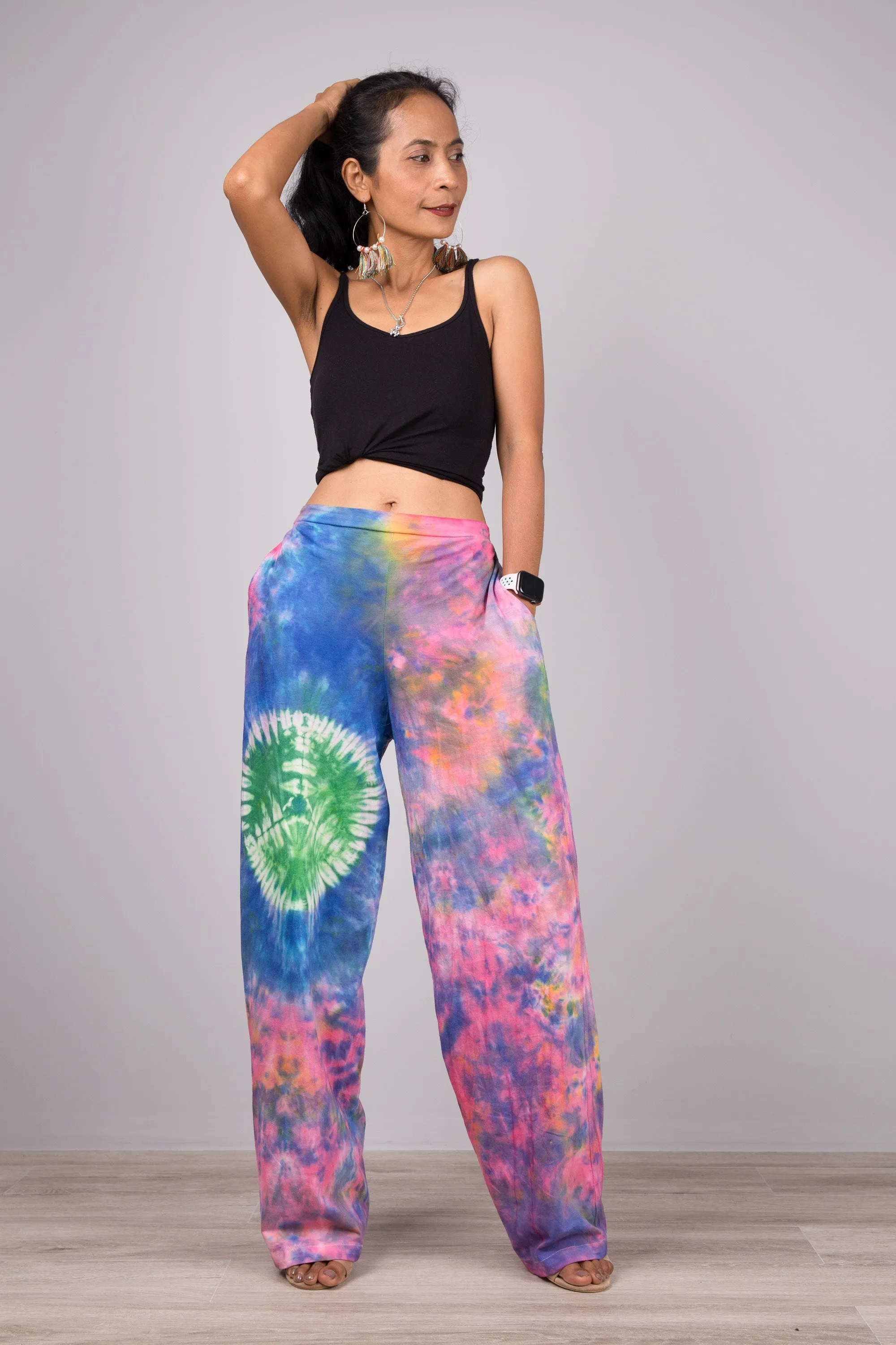 Pink Tie Dye pants