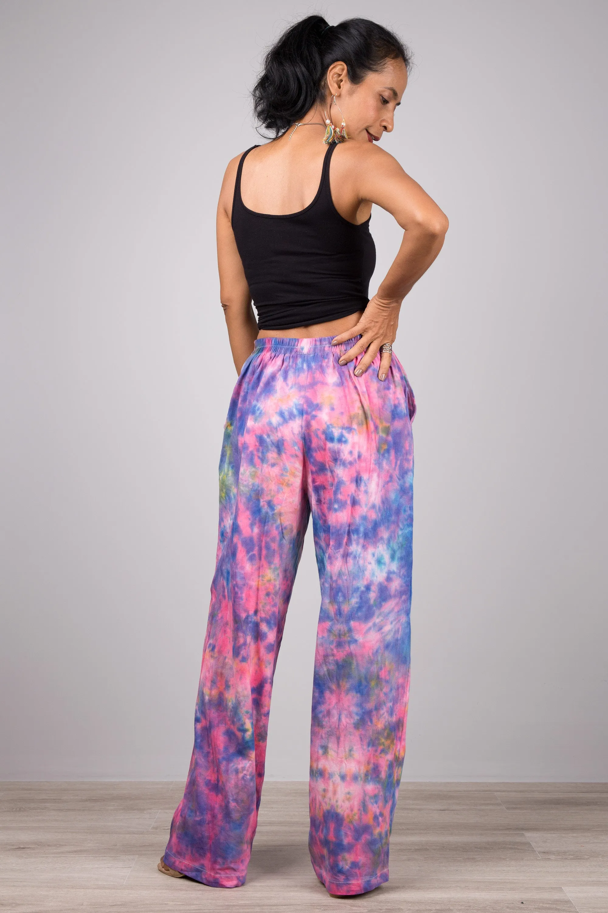 Pink Tie Dye pants