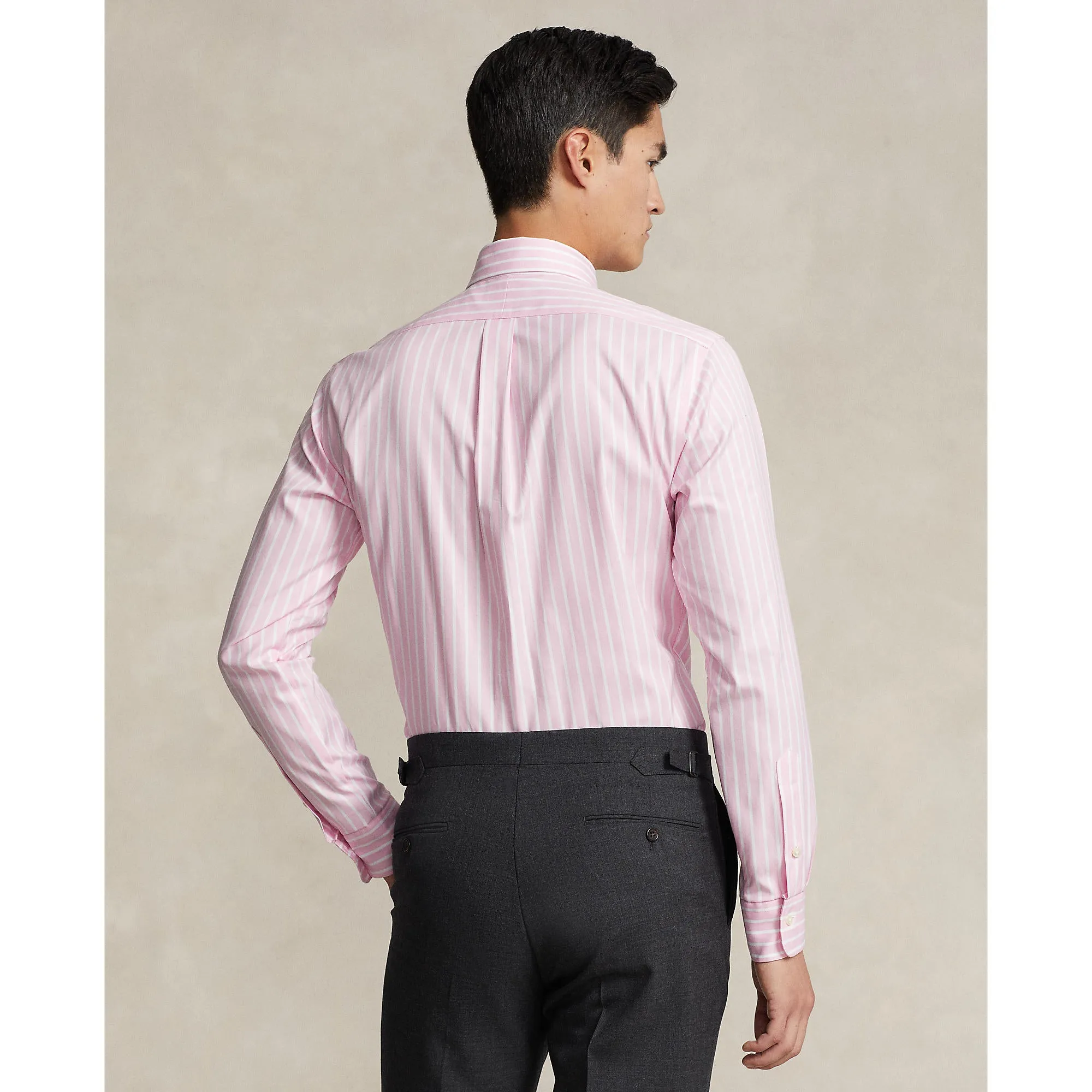 Polo Ralph Lauren - Business Shirt - Stripe - Pink & White