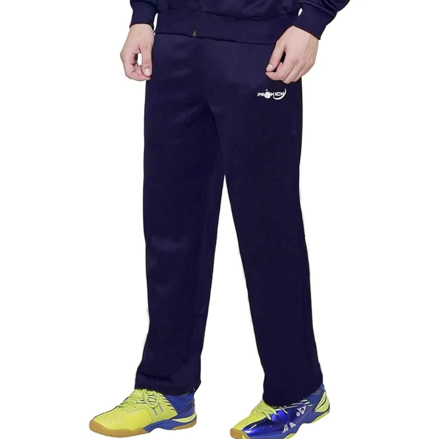 Prokick Men's Regular fit Sweat Control Sports Track Pant, Navy