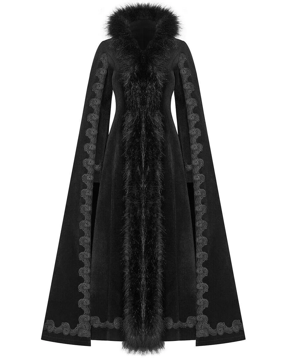 Punk Rave Semiramis Womens Gothic Coat