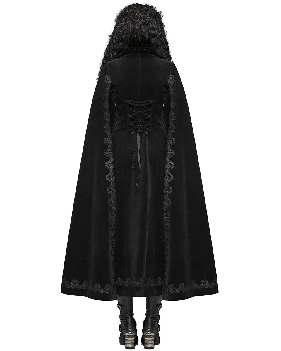 Punk Rave Semiramis Womens Gothic Coat