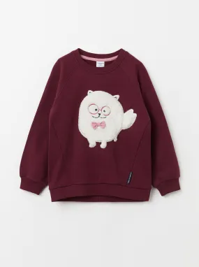 Puppy Applique Kids Sweatshirt