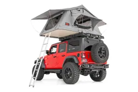 RC Jeep Wrangler Rooftop Tent with 12V Accessory & LED Light Kit   Extended Ladder - Recon Recovery