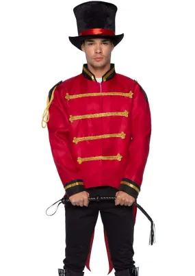 Red Military Jacket with Tails