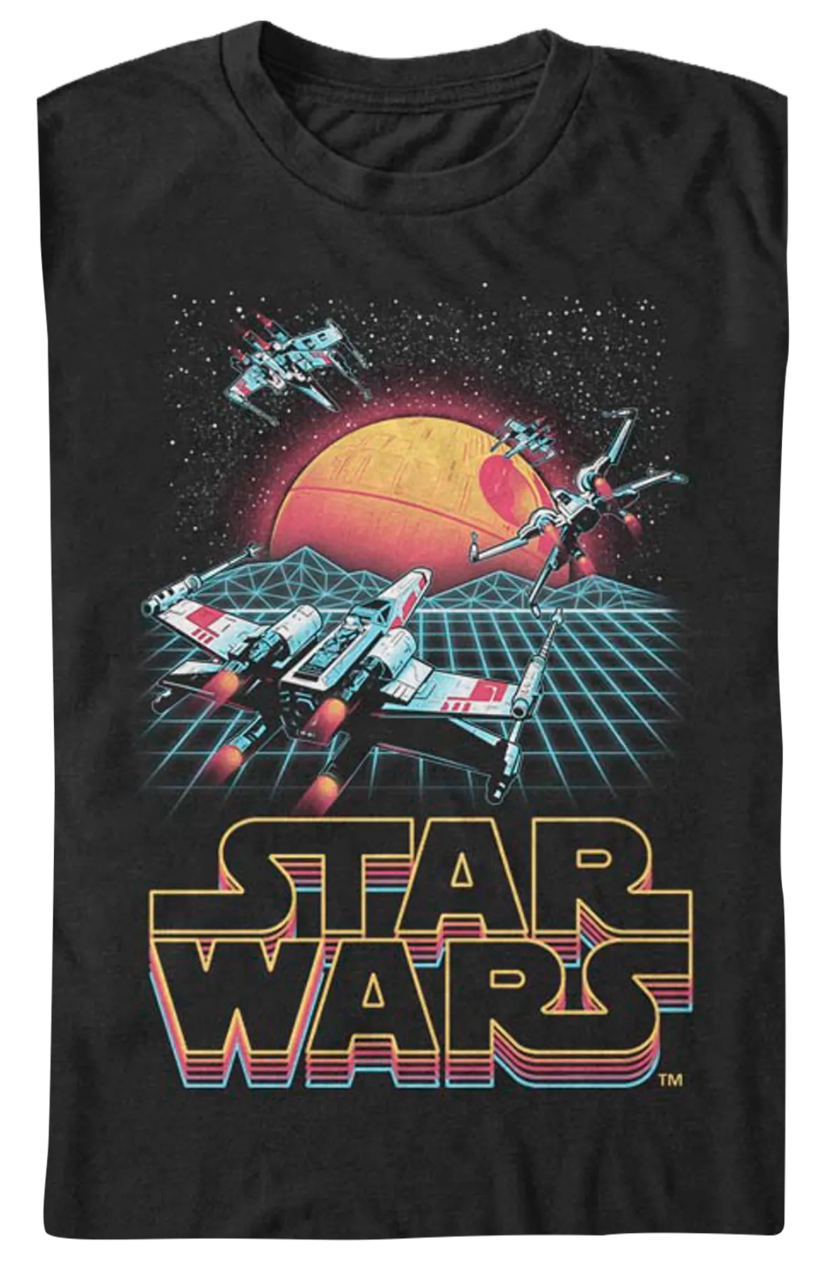 Retro X-Wing Starfighters Star Wars T-Shirt