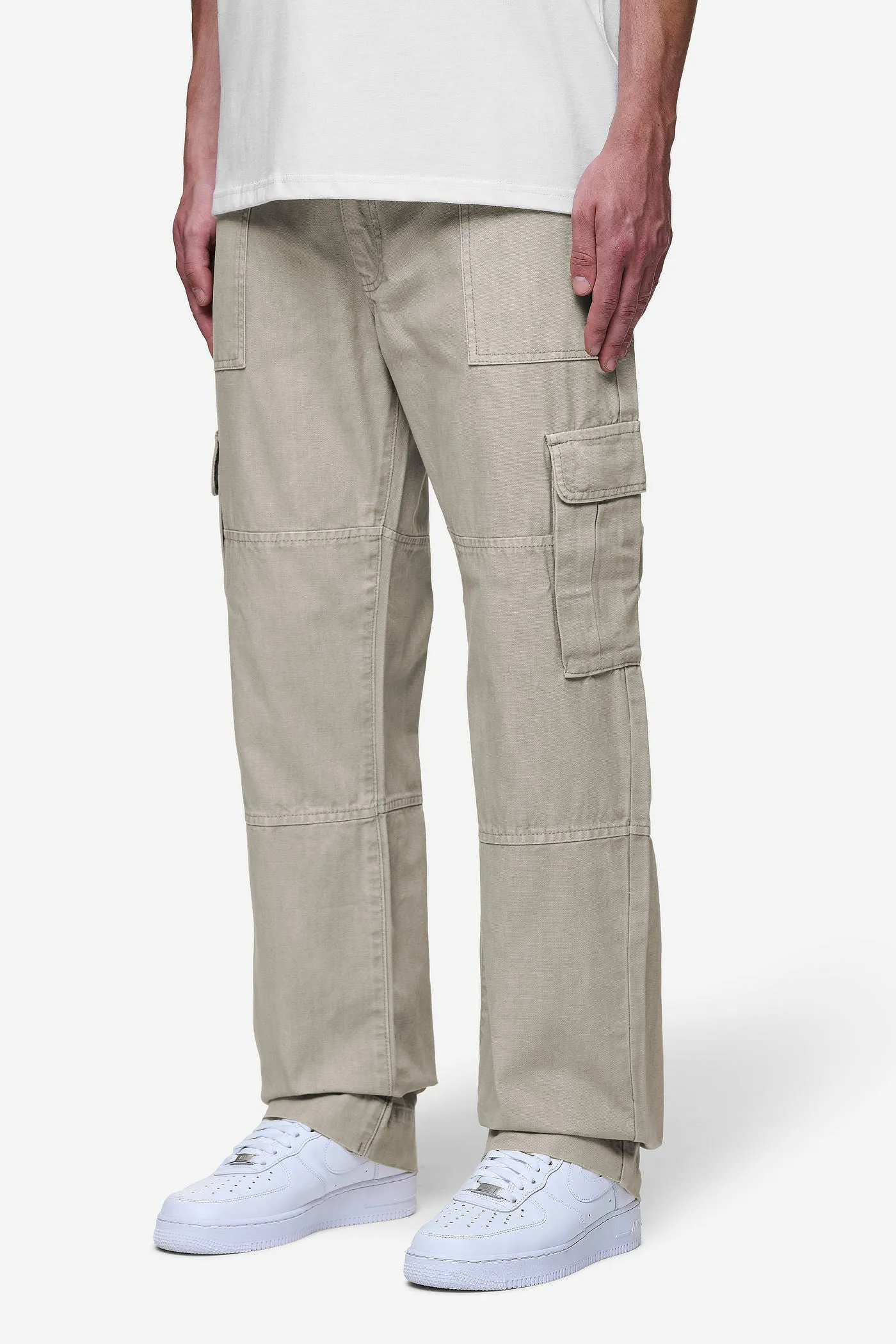 Risley Cargo Pants Beige