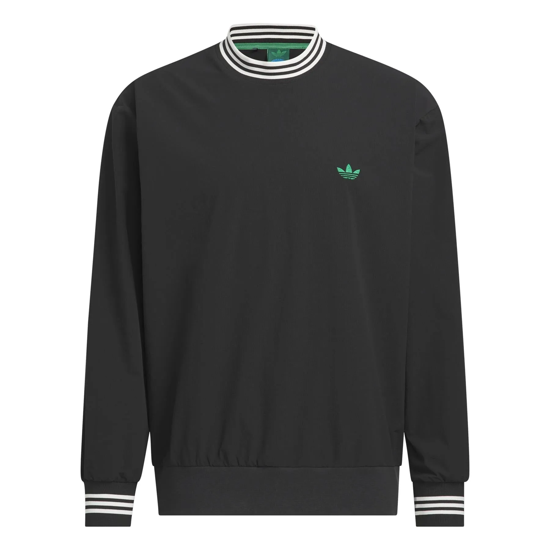 Rolling Links Skate Crew Neck Sweatshirt Black - AW24