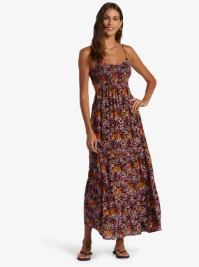 Roxy Hot Tropics Maxi Dress-Anthracite