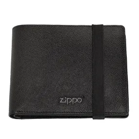 Saffiano Top-Fold Strap Wallet