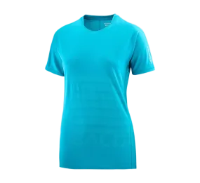 Salomon Women's Sense Aero GFX Running Tee