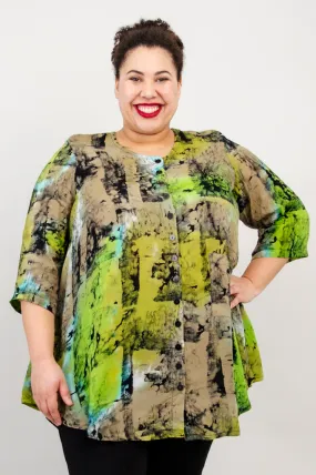 Sassy Top, Forest Moss - Final Sale