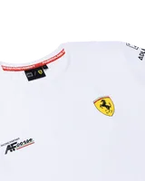 Scuderia Ferrari Hypercar Le Mans 2024 Men's Safety T-Shirt - Yellow/Black/White