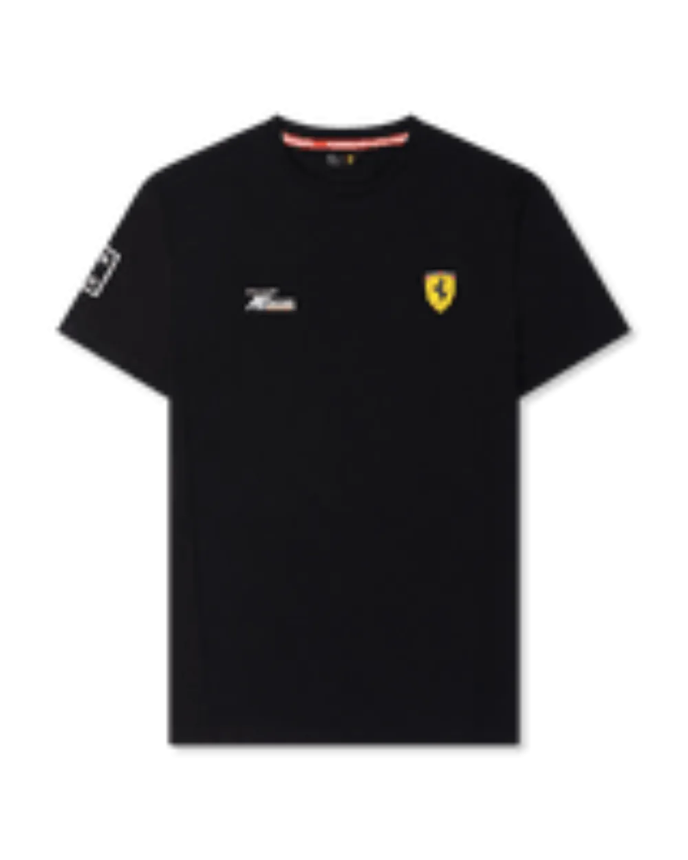 Scuderia Ferrari Hypercar Le Mans Men's Under T-Shirt - White/Black