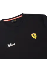 Scuderia Ferrari Hypercar Le Mans Men's Under T-Shirt - White/Black