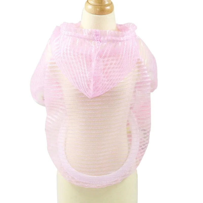 See Through Sun Protection Breathable Hooded Puppy Shirt