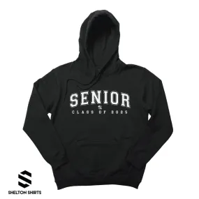 Senior College Block with School Logo Class of 2025 Graduation Shirt