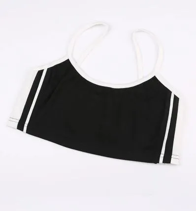 Sports Crop Top & Extreme Crop Shrug 2 Piece Set