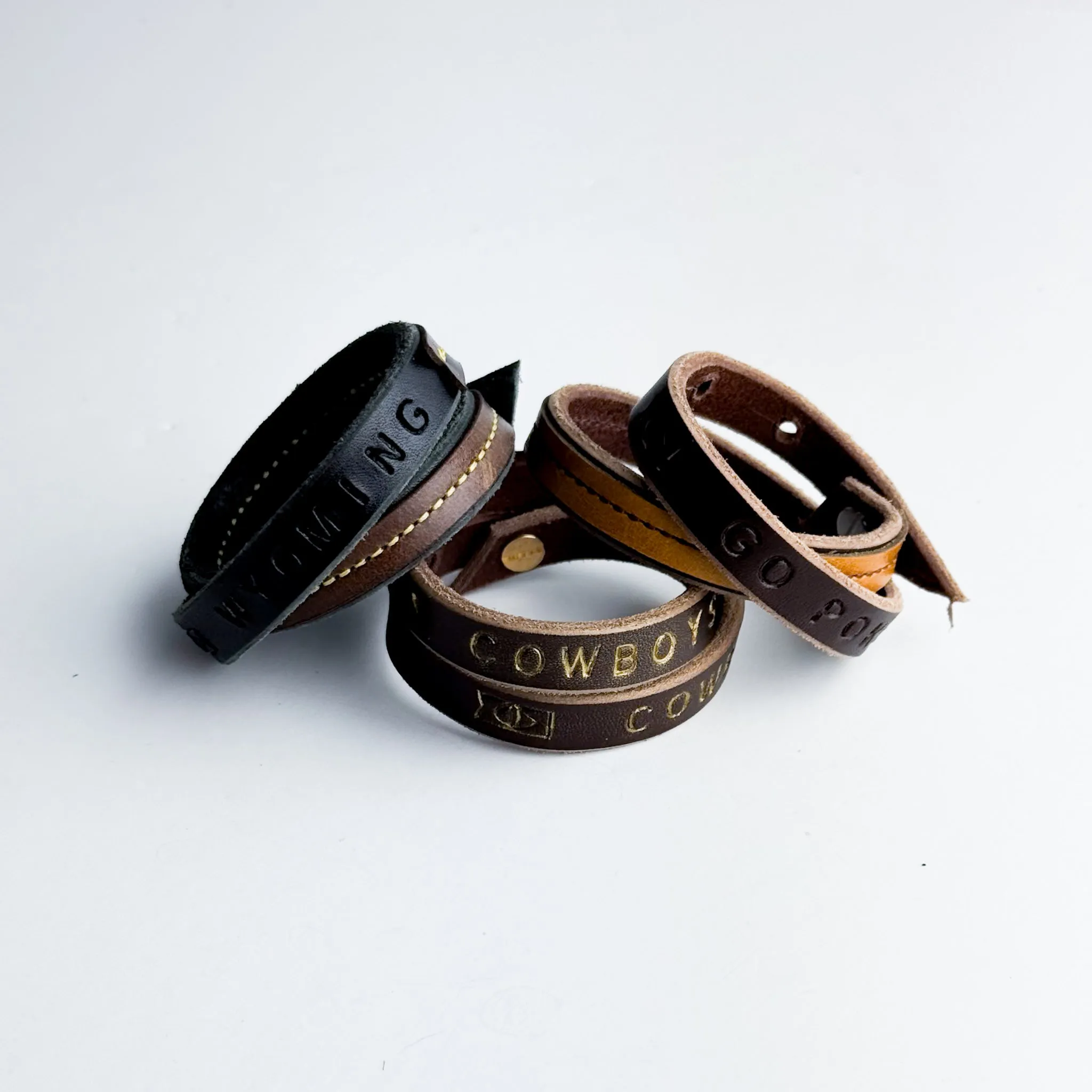 Steamboat Collection | Jewelry | Leather Wrap Bracelet | Various