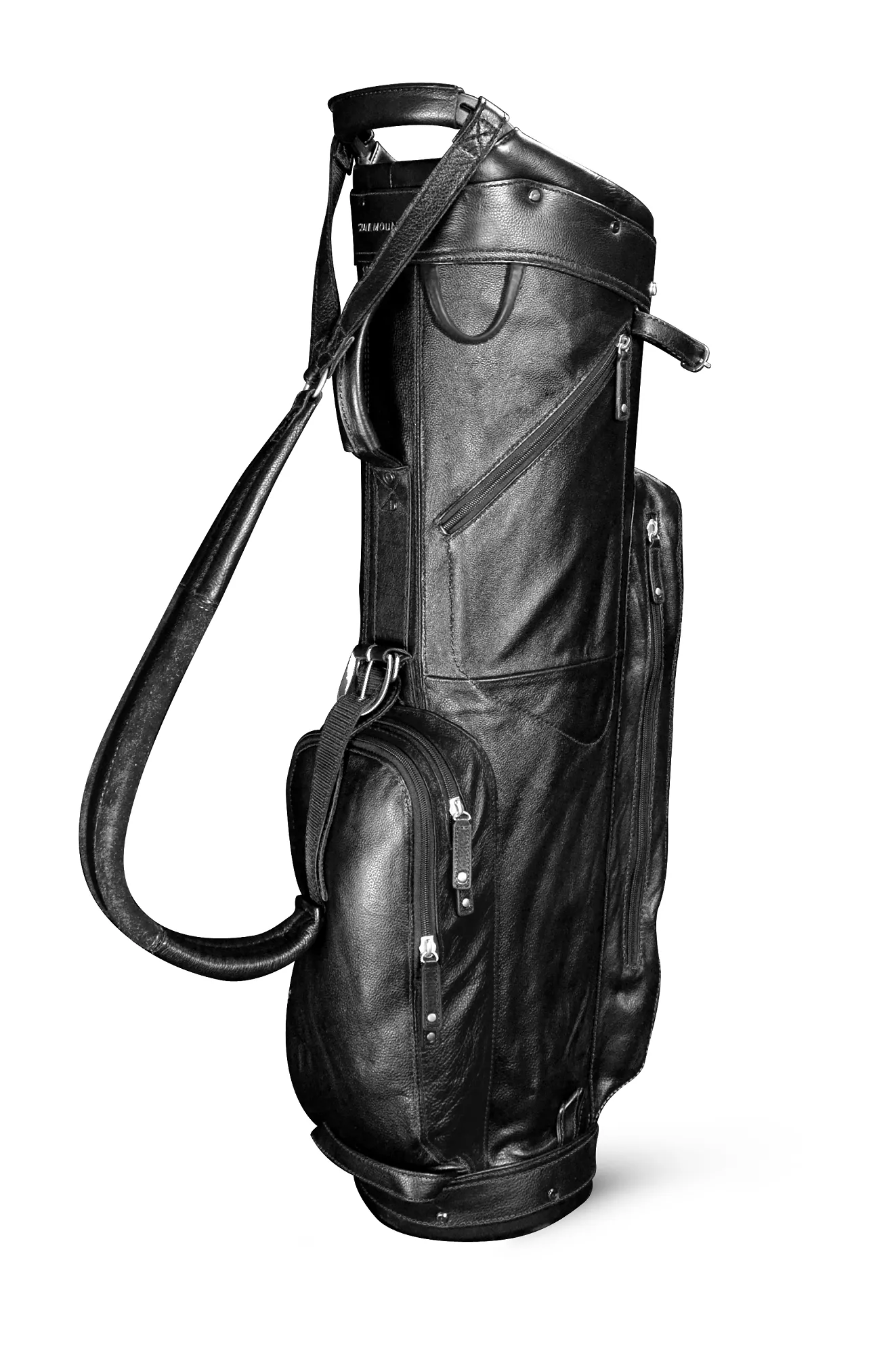 Sun Mountain Golf Leather Cart Bag