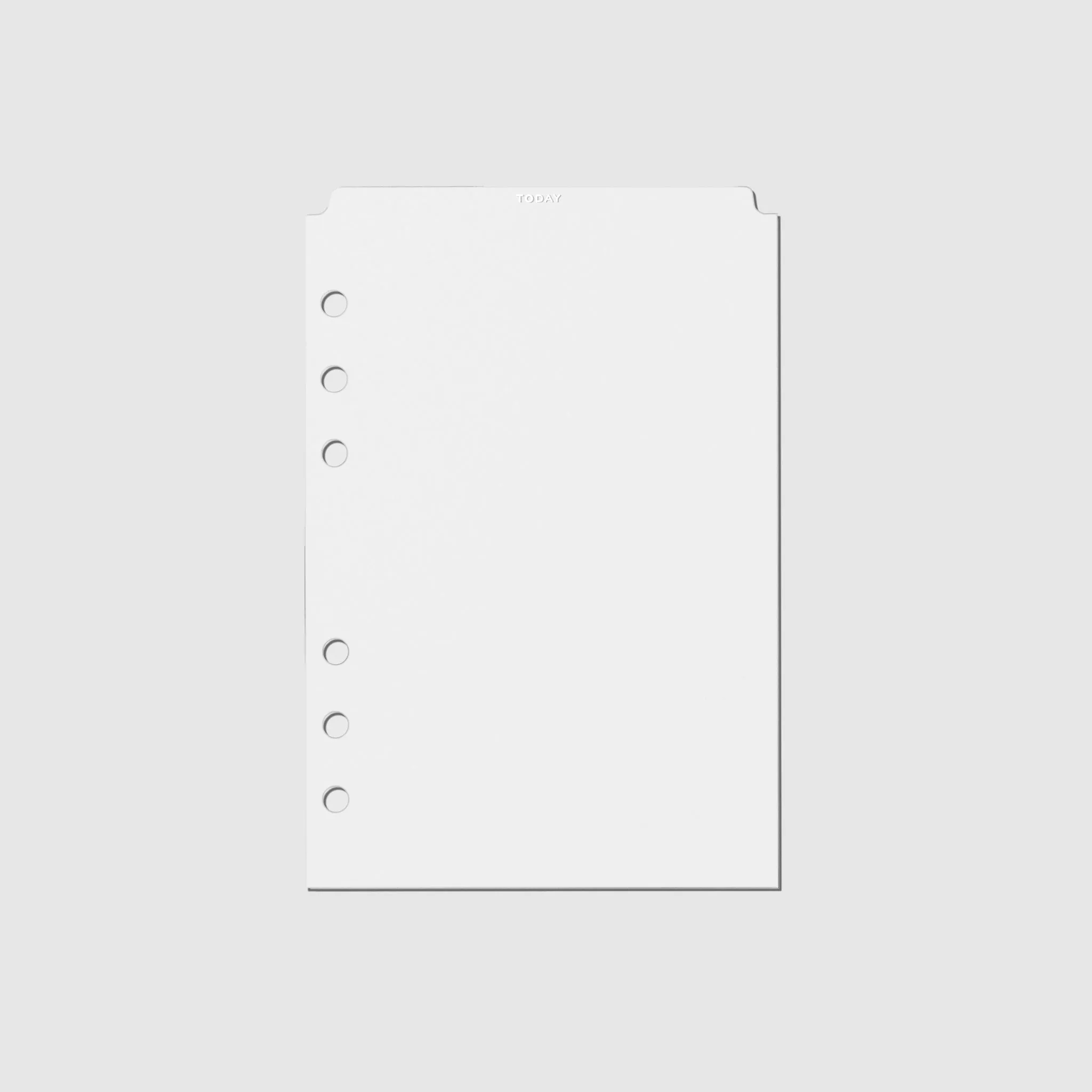 Today Tab Planner Divider | Low Profile | Matte