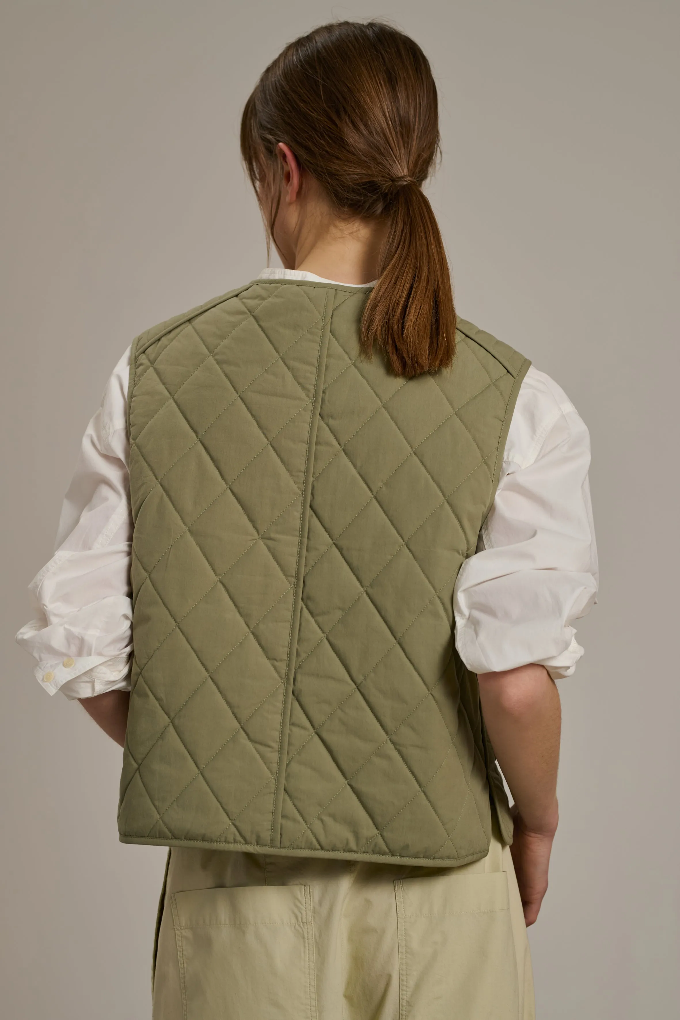 ULLA GREEN BODYWARMER