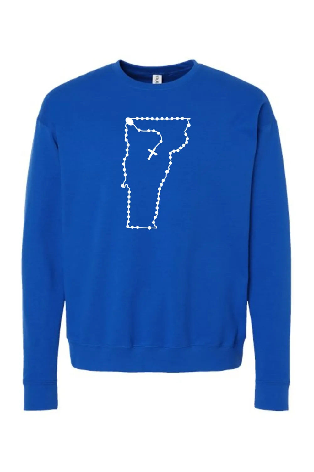 Vermont Catholic Rosary Crewneck Sweatshirt