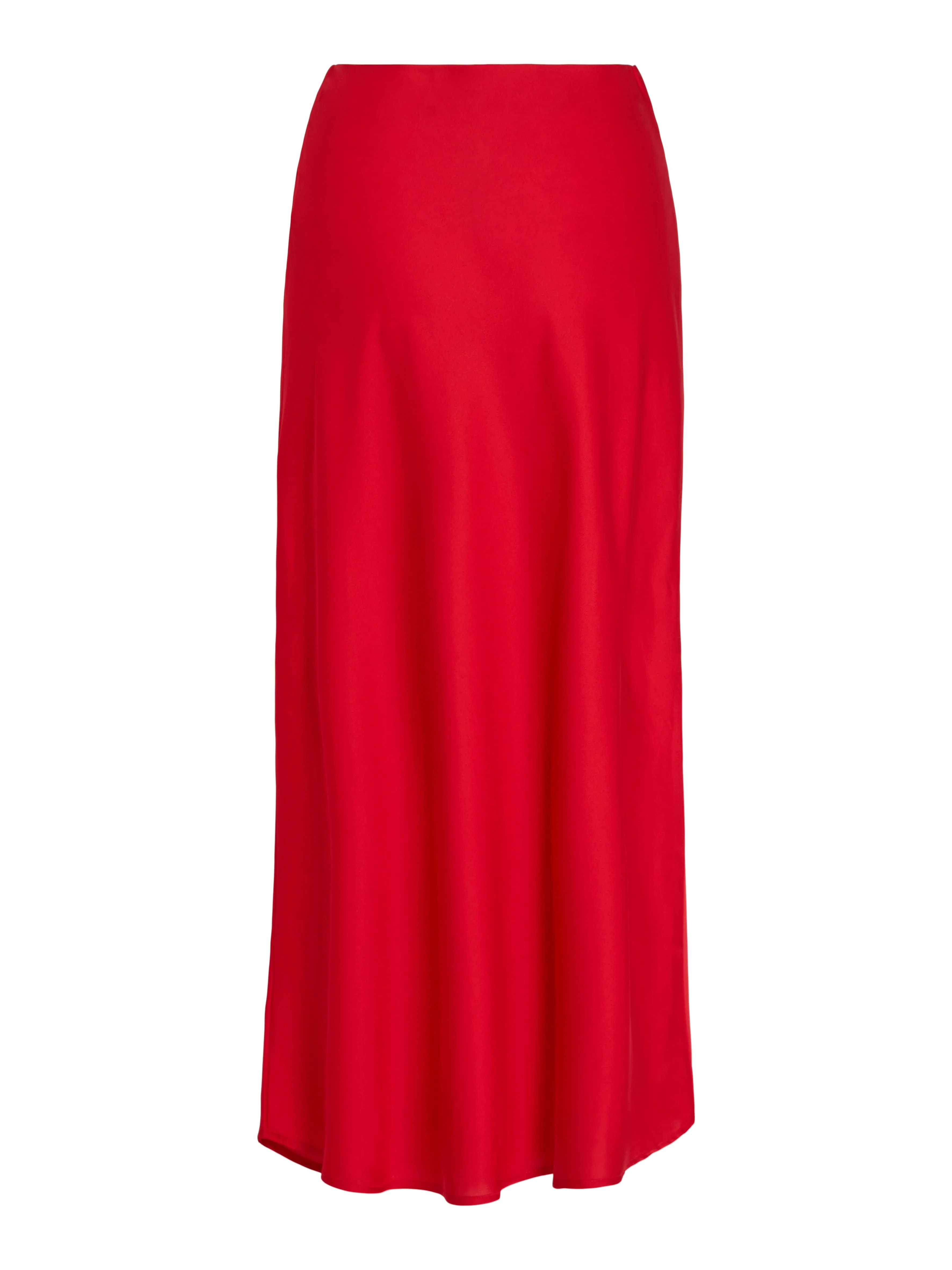 Vielette High Waisted Maxi Skirt (Barbados Cherry)