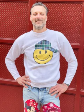 Vintage 90s Smiley Face Sweatshirt