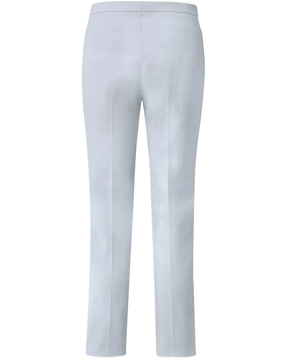 White Straight Ankle Franca Pant