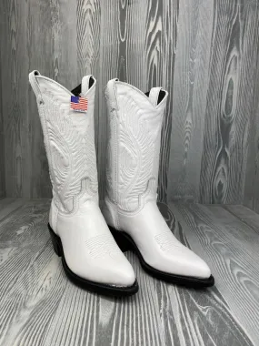 Women's Abilene White Western Boot - 9054