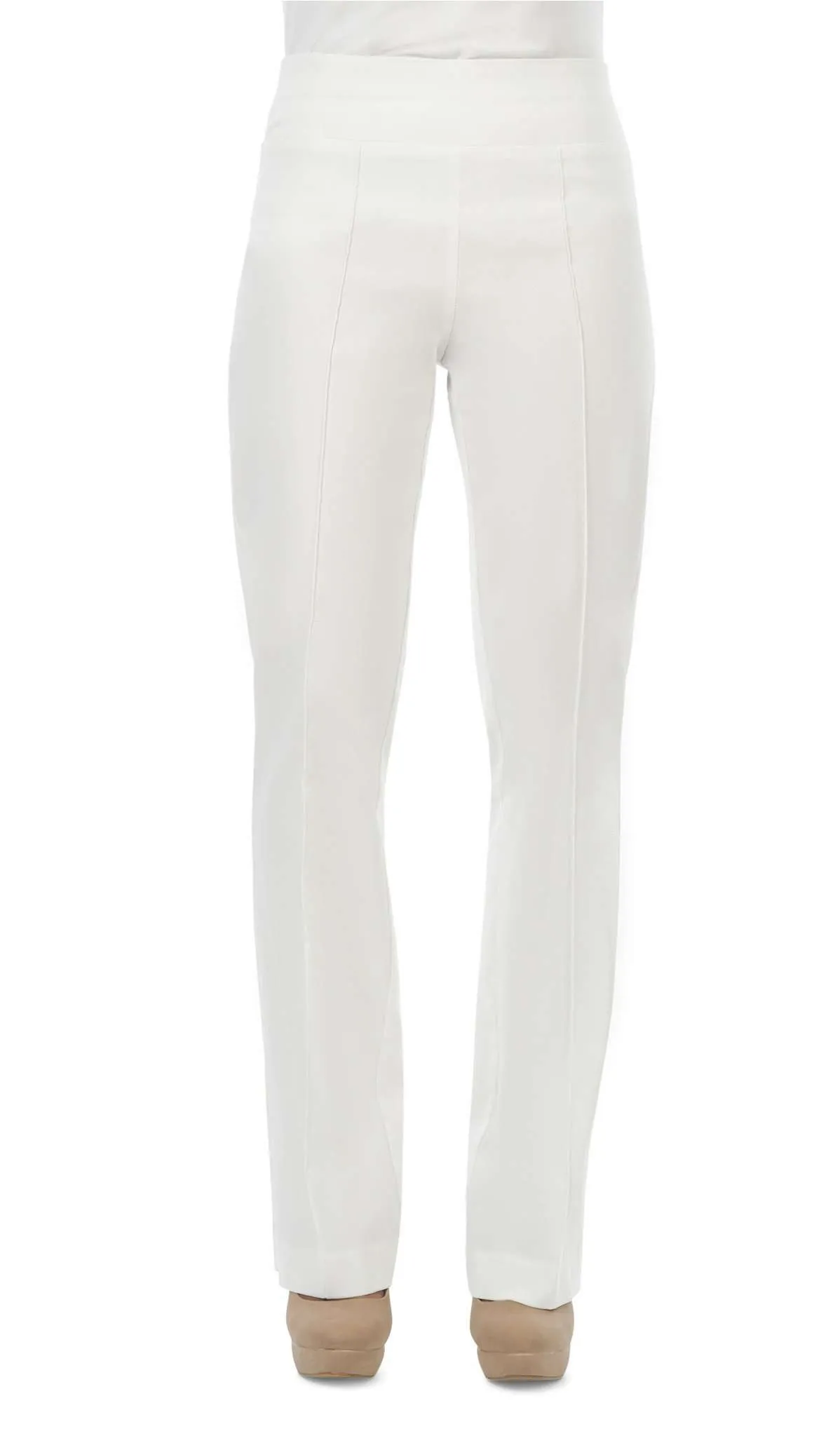 Women's Pants White Stretch Pant Our "Miracle Fit" Quality Stretch Fabric Made in Canada Yvonne Marie