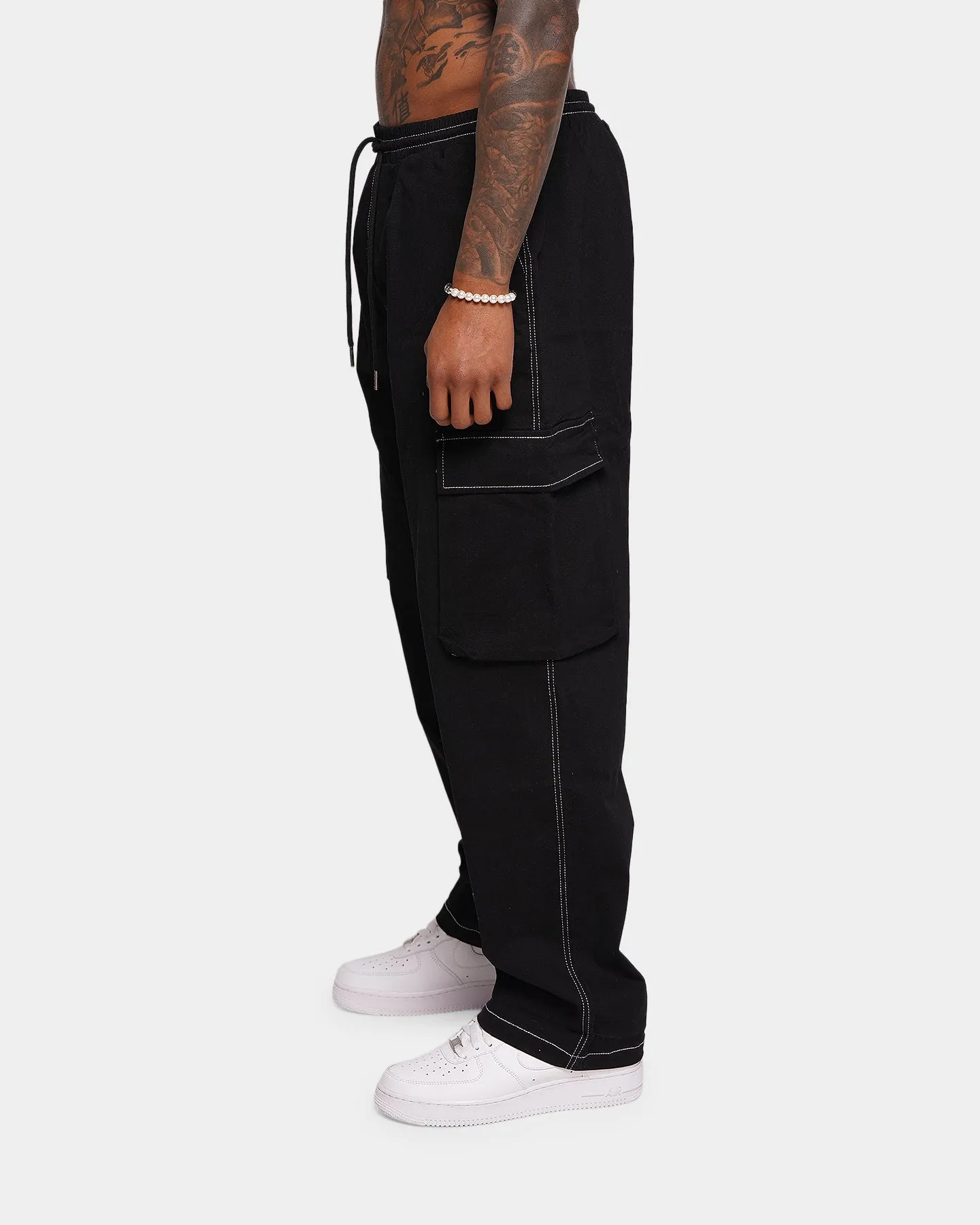 XXIII Nasir Cargo Pants Black