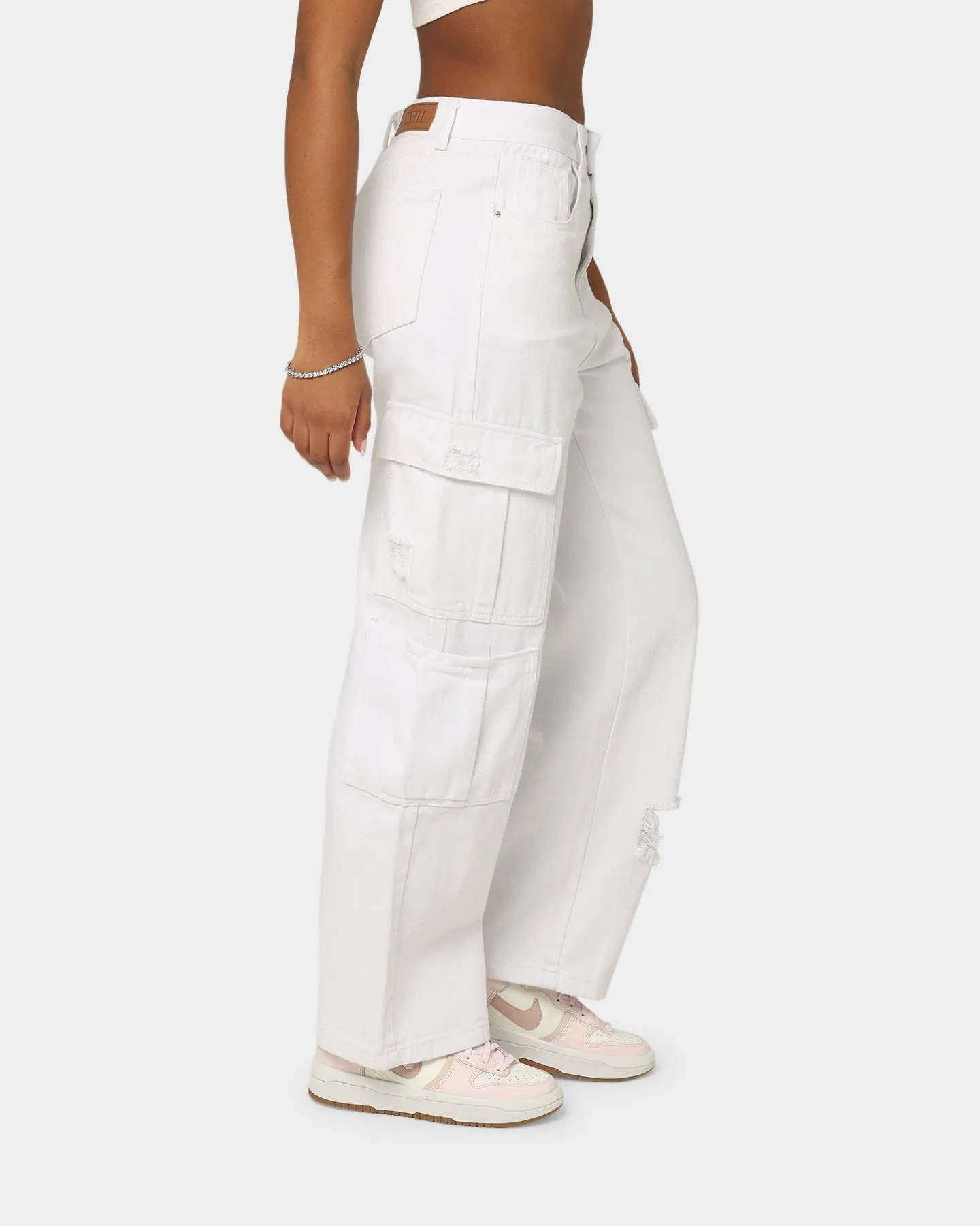 XXIII Women's Jensine Cargo Pants White