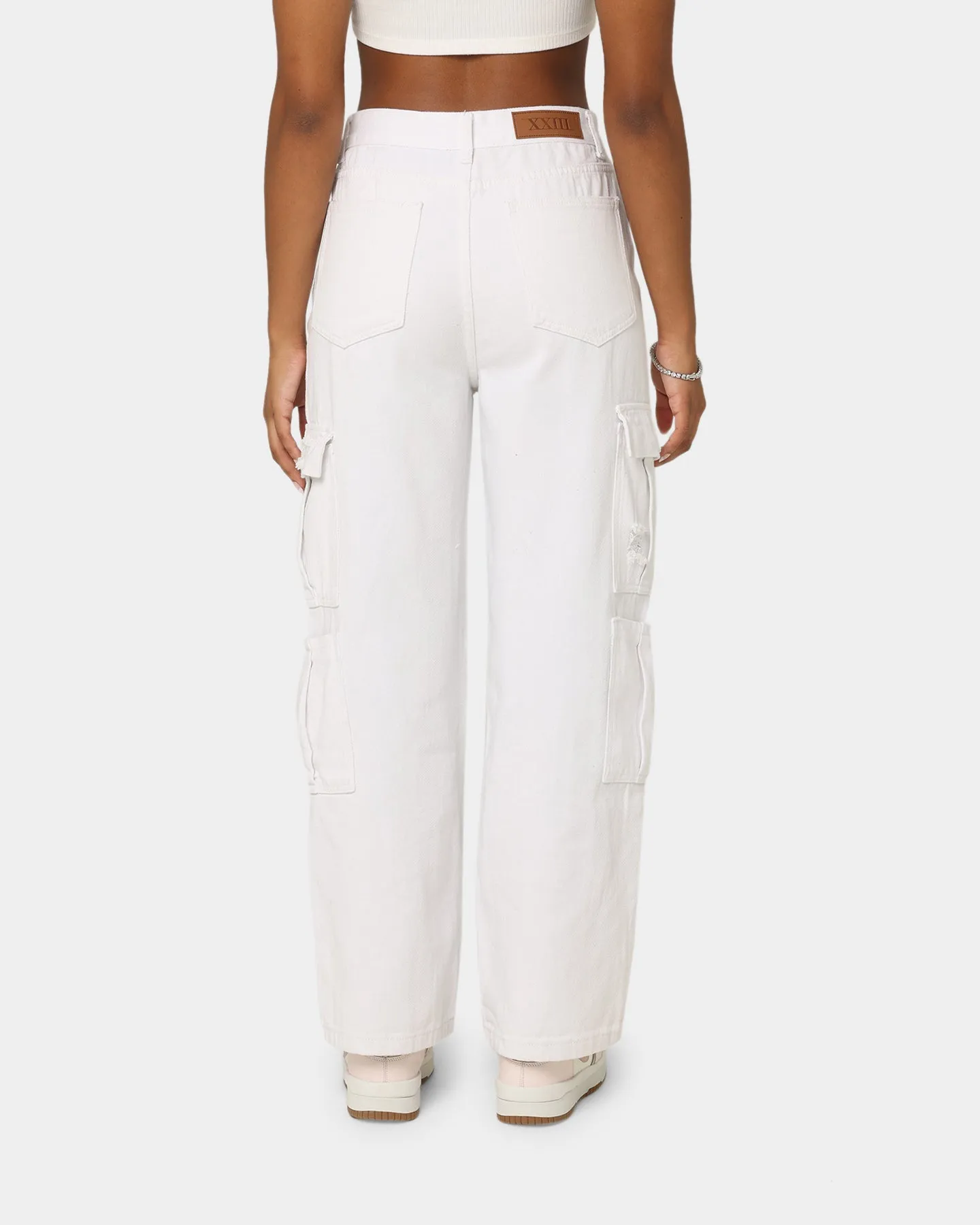 XXIII Women's Jensine Cargo Pants White