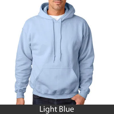 Zeta Beta Tau Hooded Sweatshirt - Gildan 18500