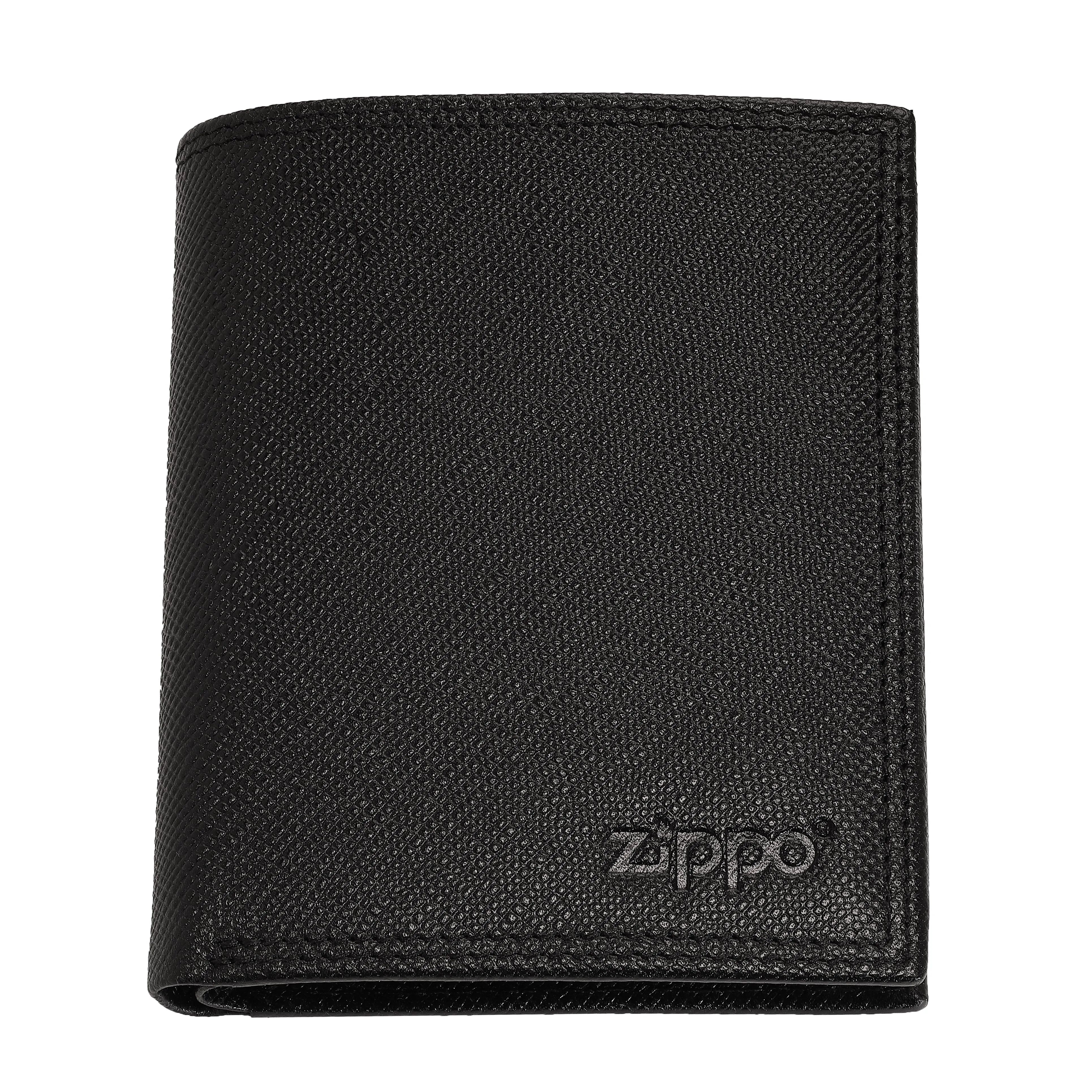 ZIPPO WALLET SAFFIANO TOP FOLD TWO