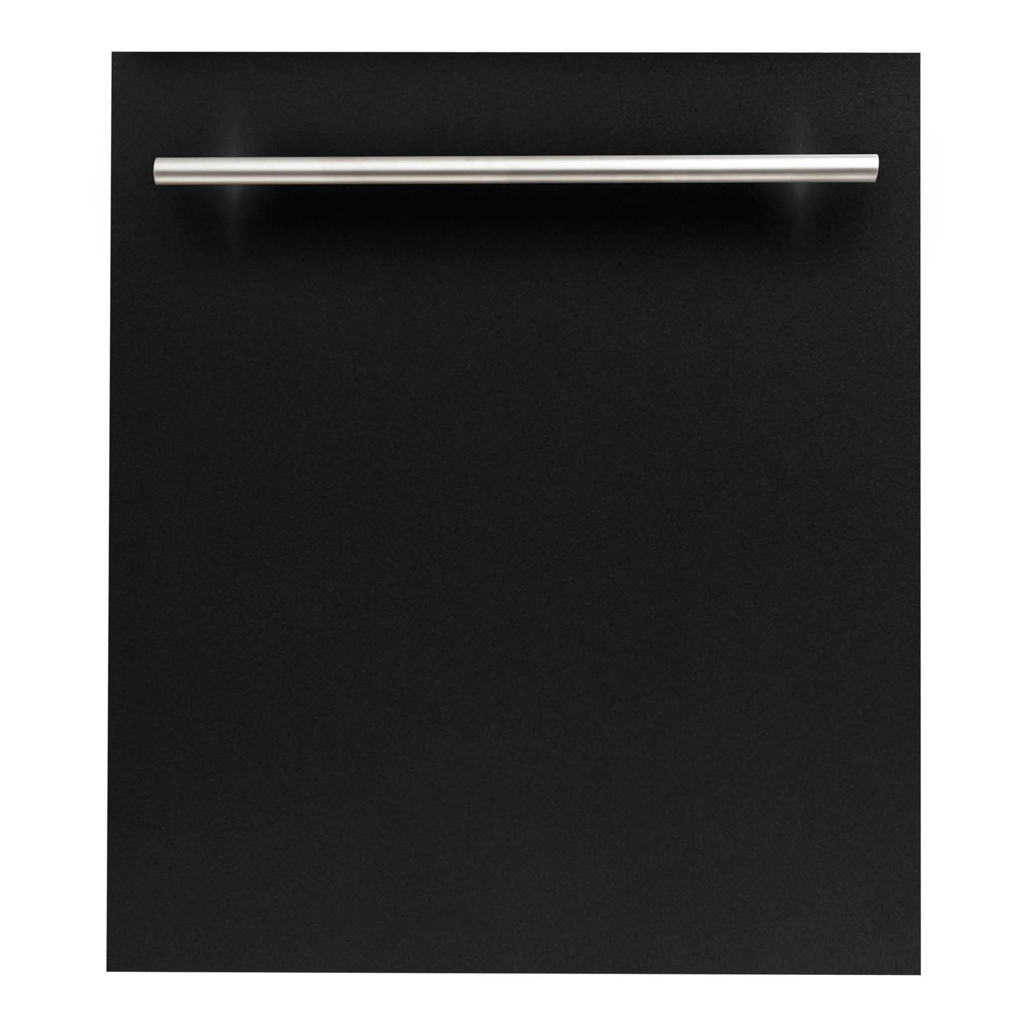 ZLINE 24 in. Top Control Dishwasher with Black Matte Panel and Modern Style Handle, 52dBa (DW-BLM-H-24)